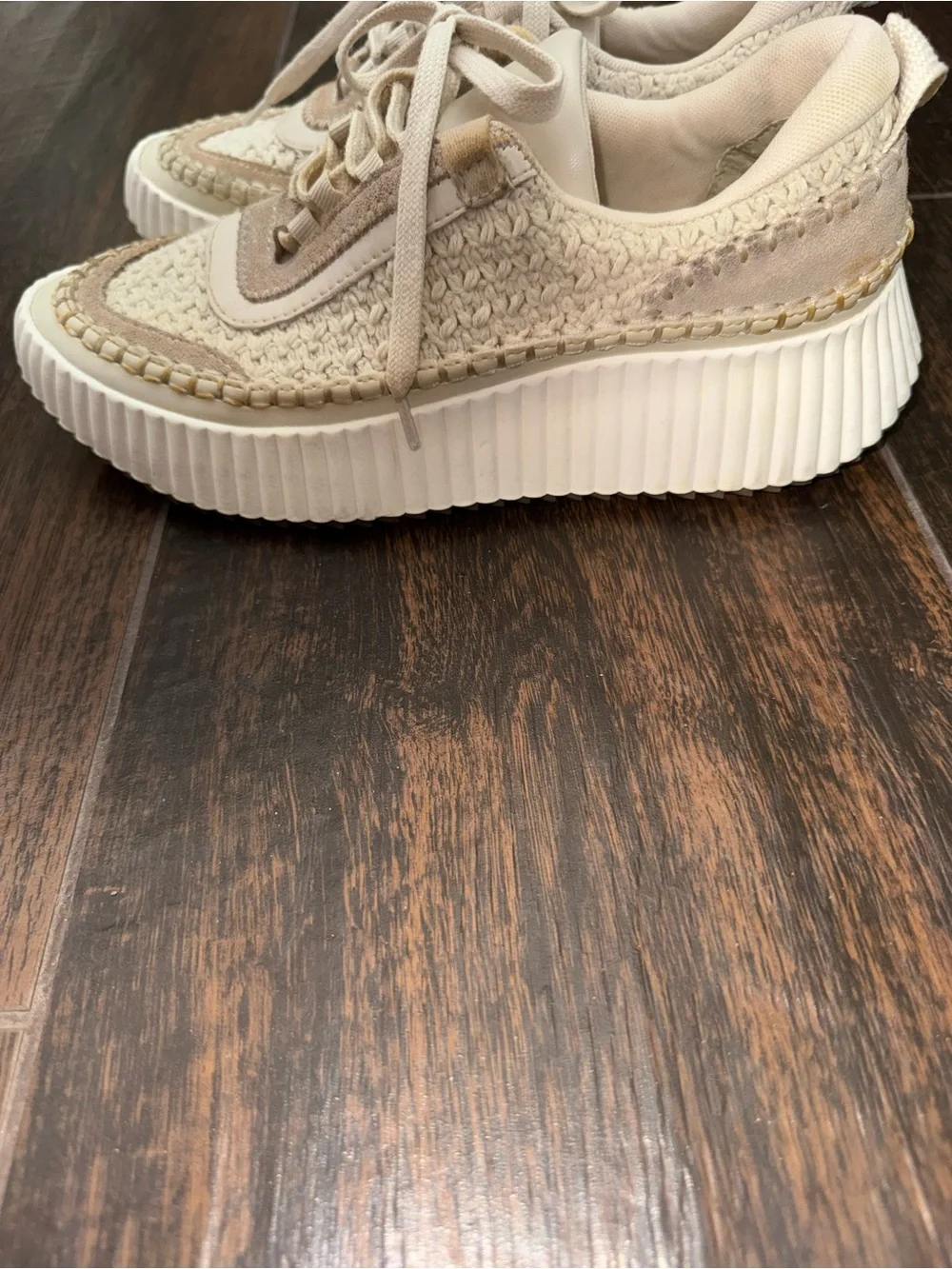Dolce vita platform sneakers sz 8